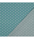 Popeline de Coton - Pois - CELADON