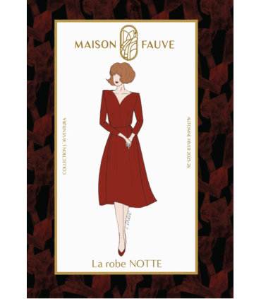 MAISON FAUVE : La Robe NOTTE