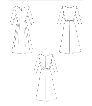 MAISON FAUVE : La Robe NOTTE