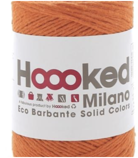 HOOOKED Fil éco barbante MILANO - TANGERINE