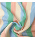SINGULIÈRE par COUSETTE : Crêpe viscose - Rayure SORBET
