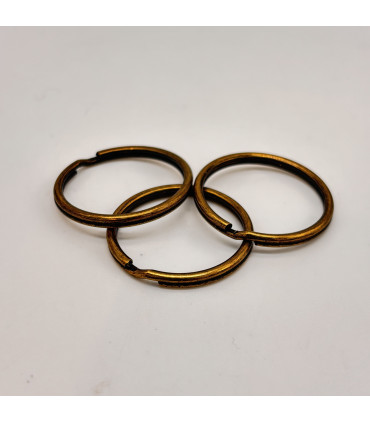 Anneau porte-clés - BRONZE - 20mm