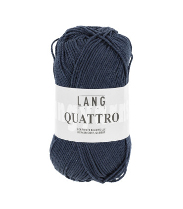 LANG YARNS : Quattro - BLEU NUIT