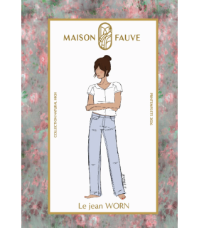 MAISON FAUVE : Le Jean WORN
