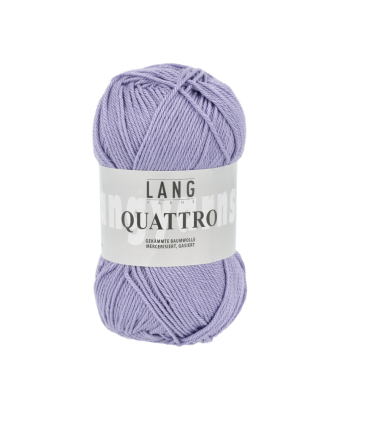LANG YARNS : Quattro - LILAS