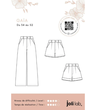 JOLI LAB - Le Pantalon - Short - GAÏA