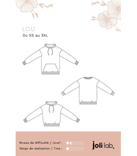 JOLI LAB - Le Sweat à Capuche - LOU