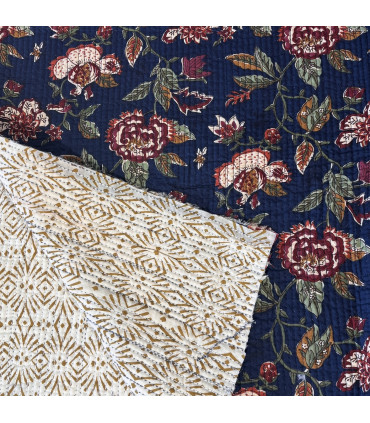 Coton indien matelassé - LYDIE