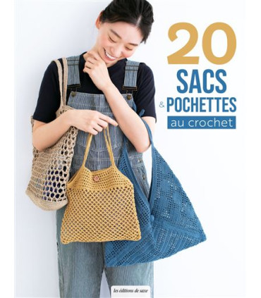 20 sacs et pochettes au Crochet