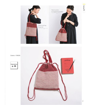 20 sacs et pochettes au Crochet