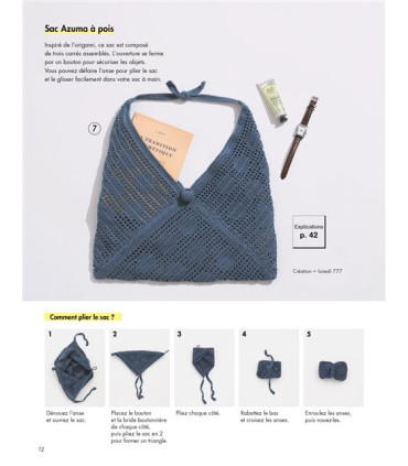 20 sacs et pochettes au Crochet