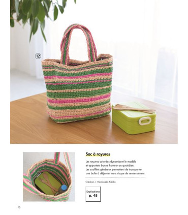 20 sacs et pochettes au Crochet