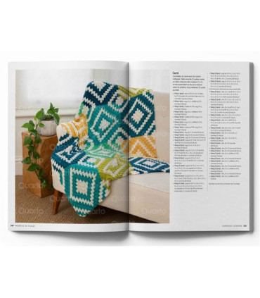 Plaids au Crochet : 18 modèles à crocheter en diagonale