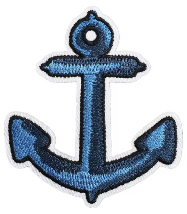 Thermocollant - Ancre Marine - Bleu