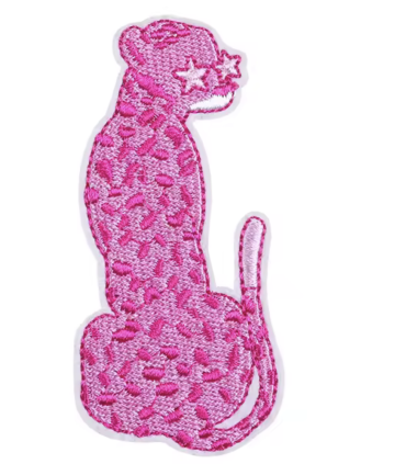 Thermocollant - Guépard - Rose