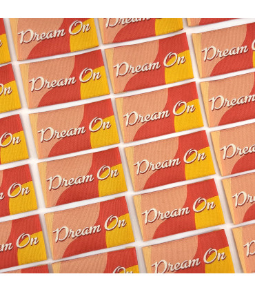 Etiquette Tissée à coudre : Dream On