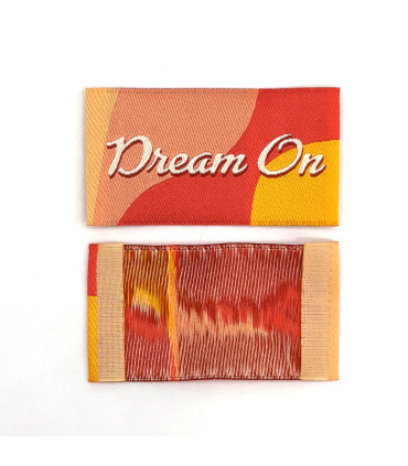 Etiquette Tissée à coudre : Dream On