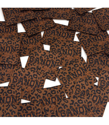 Étiquette tissée à coudre : Canon de Ouf !