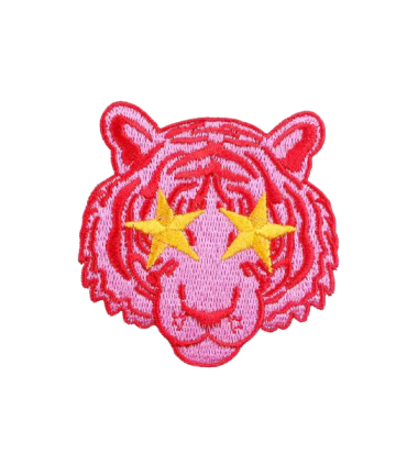 THERMOCOLLANT  - Tête de Tigre - ROSE