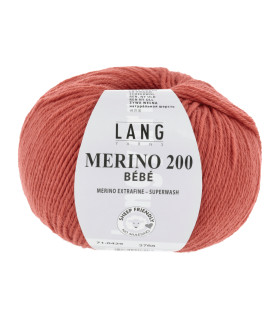 LANG YARNS MERINO 200 BEBE Tomette