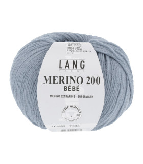 LANG YARNS MERINO 200 BEBE Orage