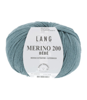 LANG YARNS MERINO 200 BEBE Eucalyptus