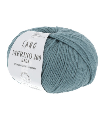 LANG YARNS MERINO 200 BEBE Eucalyptus