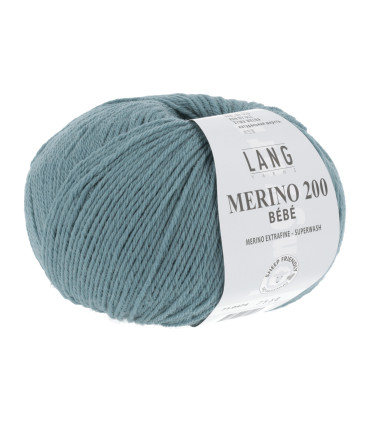 LANG YARNS MERINO 200 BEBE Eucalyptus