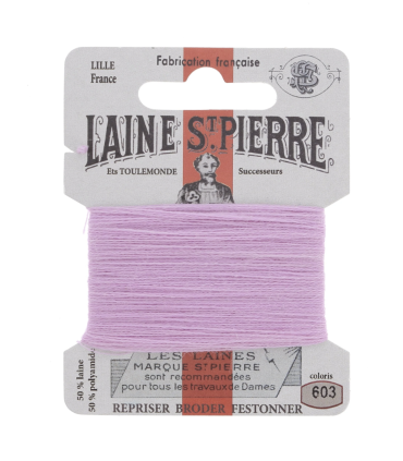 SAINT PIERRE- Fil à Repriser -  603 - Cyclamen