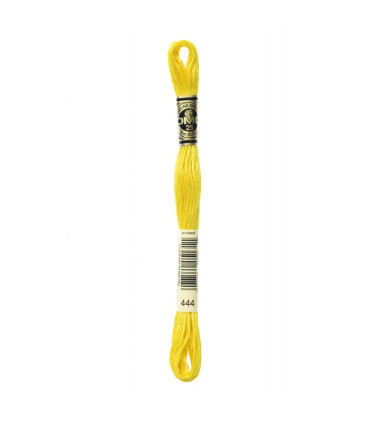 DMC Mouliné Spécial 25 - Article 117 - 444 - JAUNE VIF