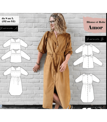 SUPER BISON - Blouse et Robe - AMOR