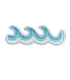 Thermocollant - VAGUE BLEUE
