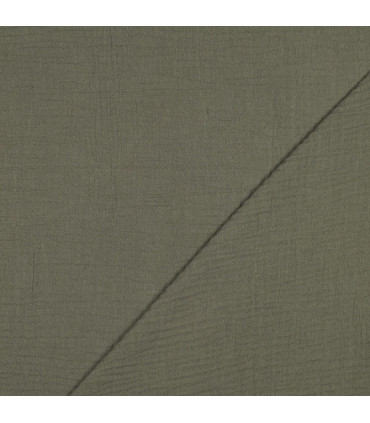 Double gaze - Coton - KAKI