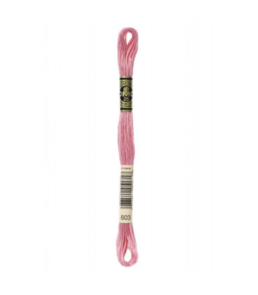 DMC Mouliné Spécial 25 - Article 117 - 603 - ROSE BONBON