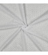 Coton brodé - BLANC - Bordure festonnée