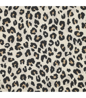 Voile de coton - LEOPARD