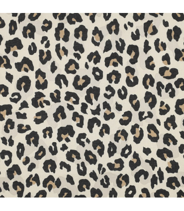 Voile de coton - LEOPARD