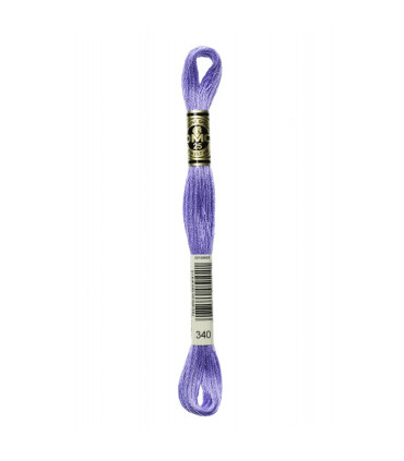 DMC : Mouliné Spécial 25 - Article 117 - 340 - GLYCINE VIOLETTE
