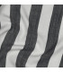 Viscose - Rayures larges - MARINE