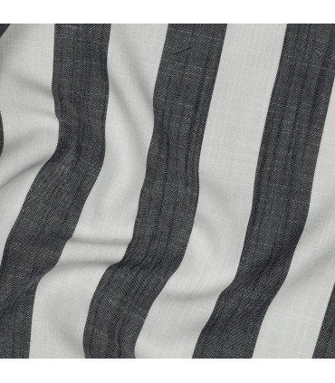 Viscose - Rayures larges - MARINE