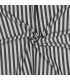 Viscose - Rayures fines - MARINE