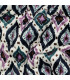 POPPY : Velours matelassé double face motif IKAT