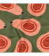 POPPY : Canvas coton - GREEN