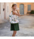 SEE YOU AT SIX : Gabardine de Coton Garden Sky