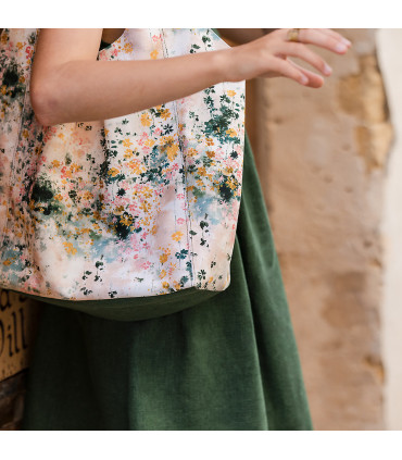 SEE YOU AT SIX : Gabardine de Coton Garden Sky