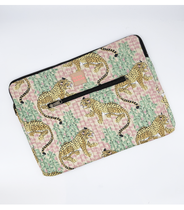 Housse Ordinateur - 13 pouces - Rajah - ROSE