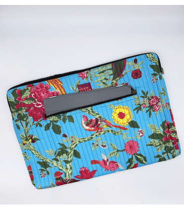 Housse Ordinateur - 15 pouces  - Birdie - TURQUOISE