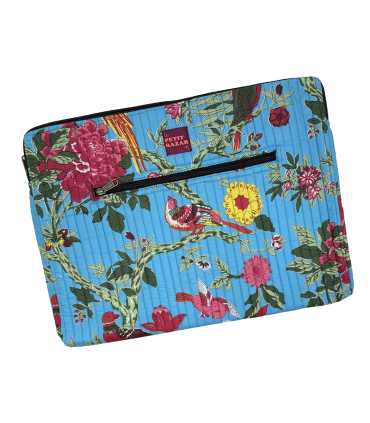 Housse Ordinateur - 15 pouces  - Birdie - TURQUOISE
