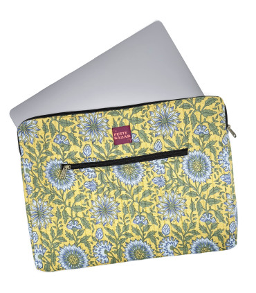 Housse Ordinateur - 15 pouces  - Sunny - JAUNE