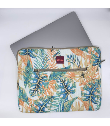Housse Ordinateur - 15 pouces  - Mowgli - ECRU